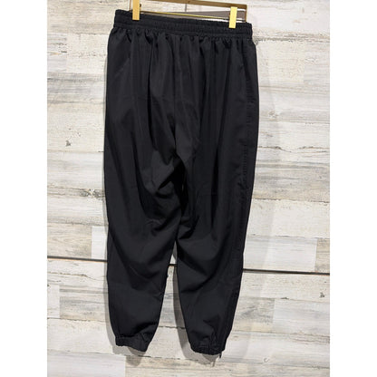 Old Navy Jogger Pants Women Medium Black High Waisted Tech Stretch EUC3
