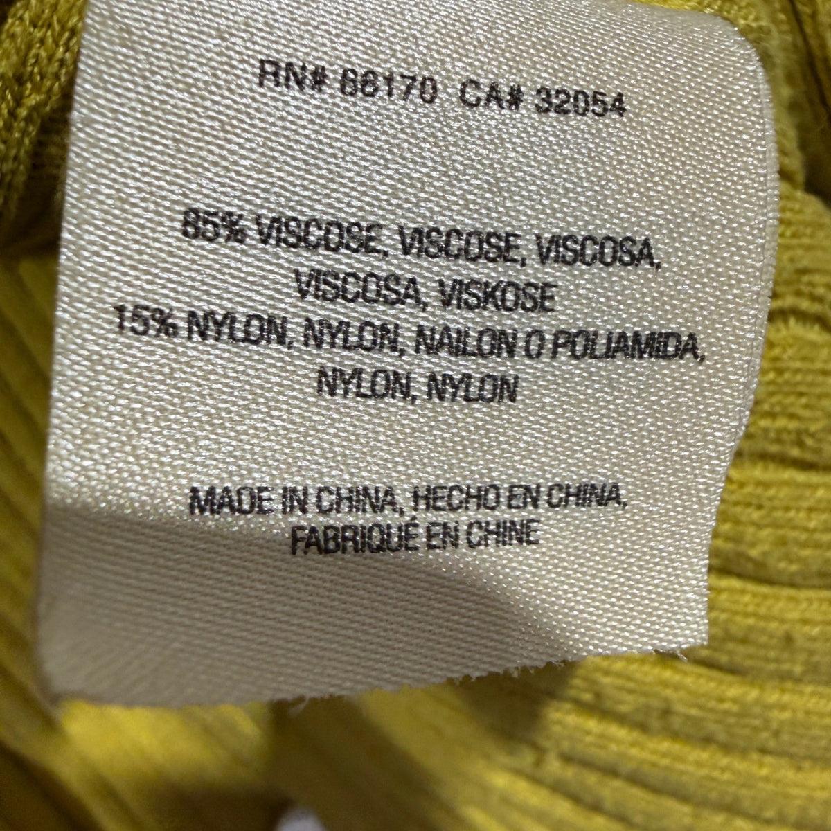 Anthropologie Cardigan Women Medium Yellow Open Front Peplum Knit GUC*3