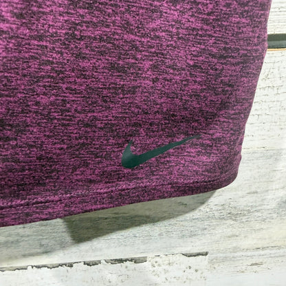Nike Dri-FIT T-Shirt Women XL Purple Heathered Activewear Gym EUC2