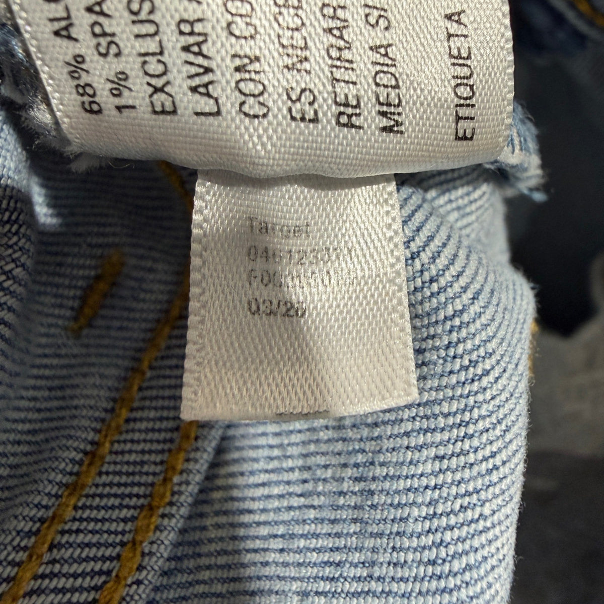 Cat & Jack Skinny Jeans Boys Size 8 Blue Stretch Denim Casual EUC5