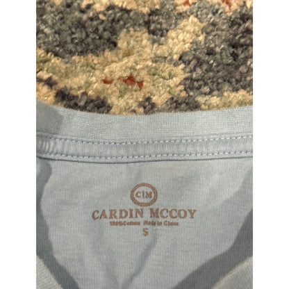 Cardin McCoy Graphic Tee Boys Small Blue Happy Easter Bunny3