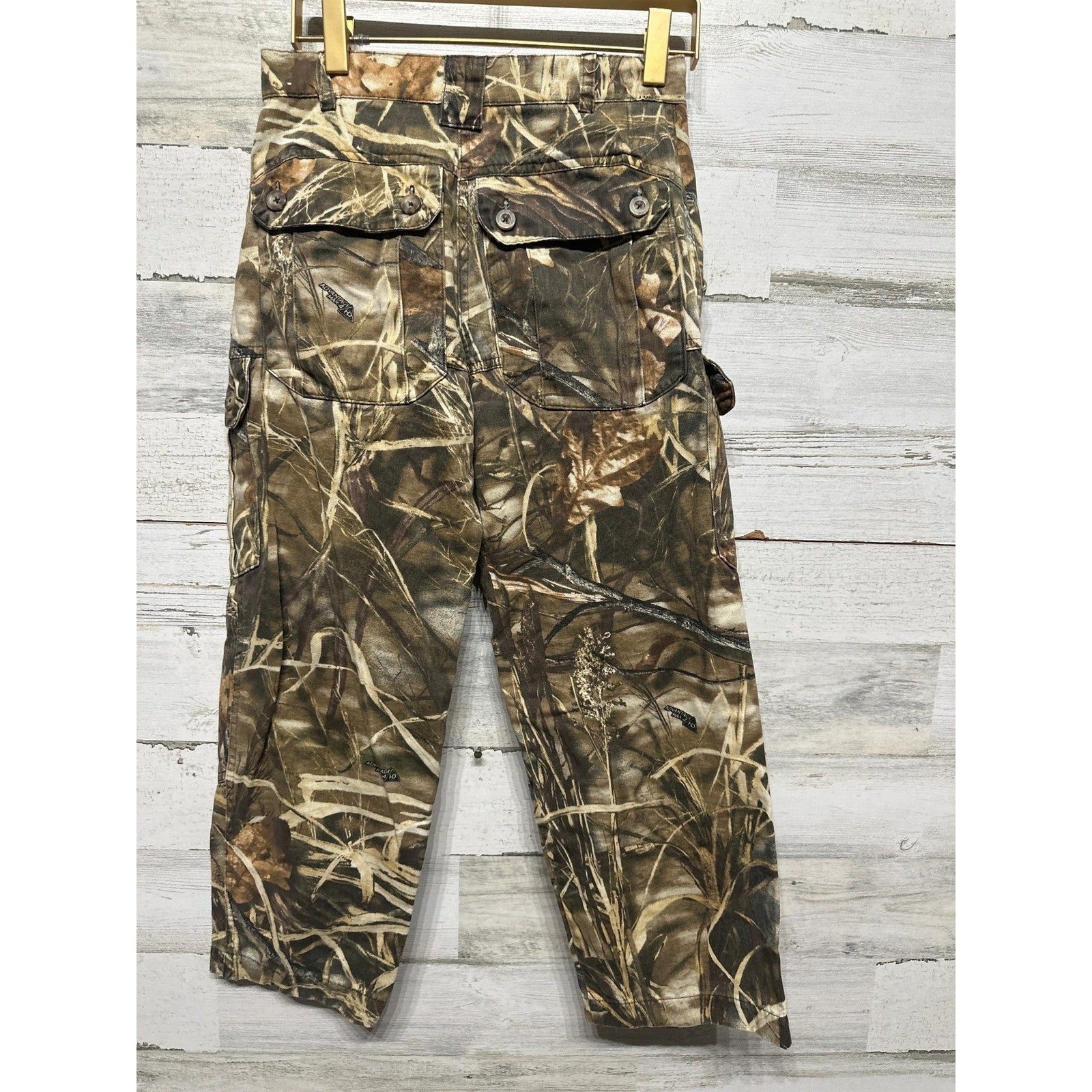 Game Winner Cargo Pants Boys 10 Short Camo Advantage Max-4 HD Tactical EUC3