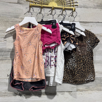 Girls 2T Clothing Lot Floral Leopard Sequin Summer0