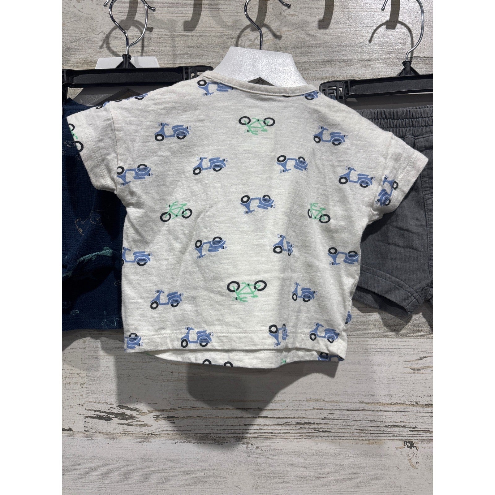 Old Navy Cat & Jack Clothing Bundle Boys 3-6M Blue White USA Nautical GUC/NWT7