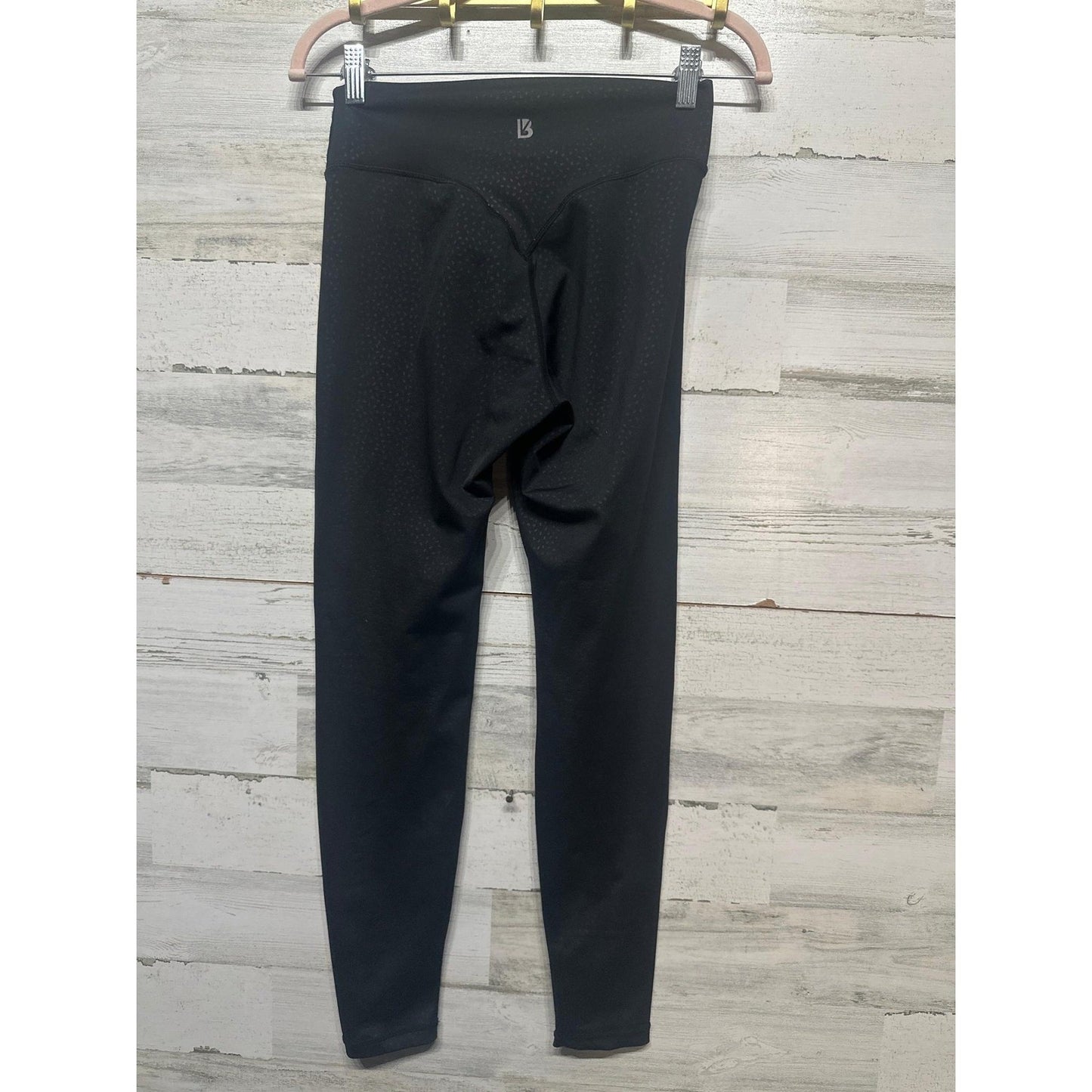 Buffbunny Collection Leggings Women Medium Black Dotted High Waist EUC2
