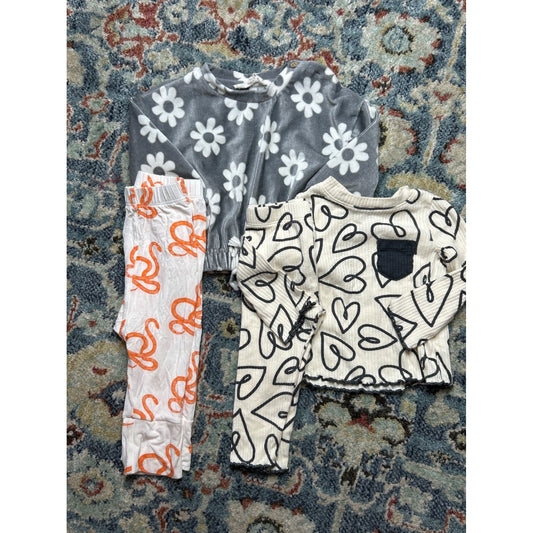Kate Quinn Jessica Simpson Girls 6-9M All Over Print Bundle0
