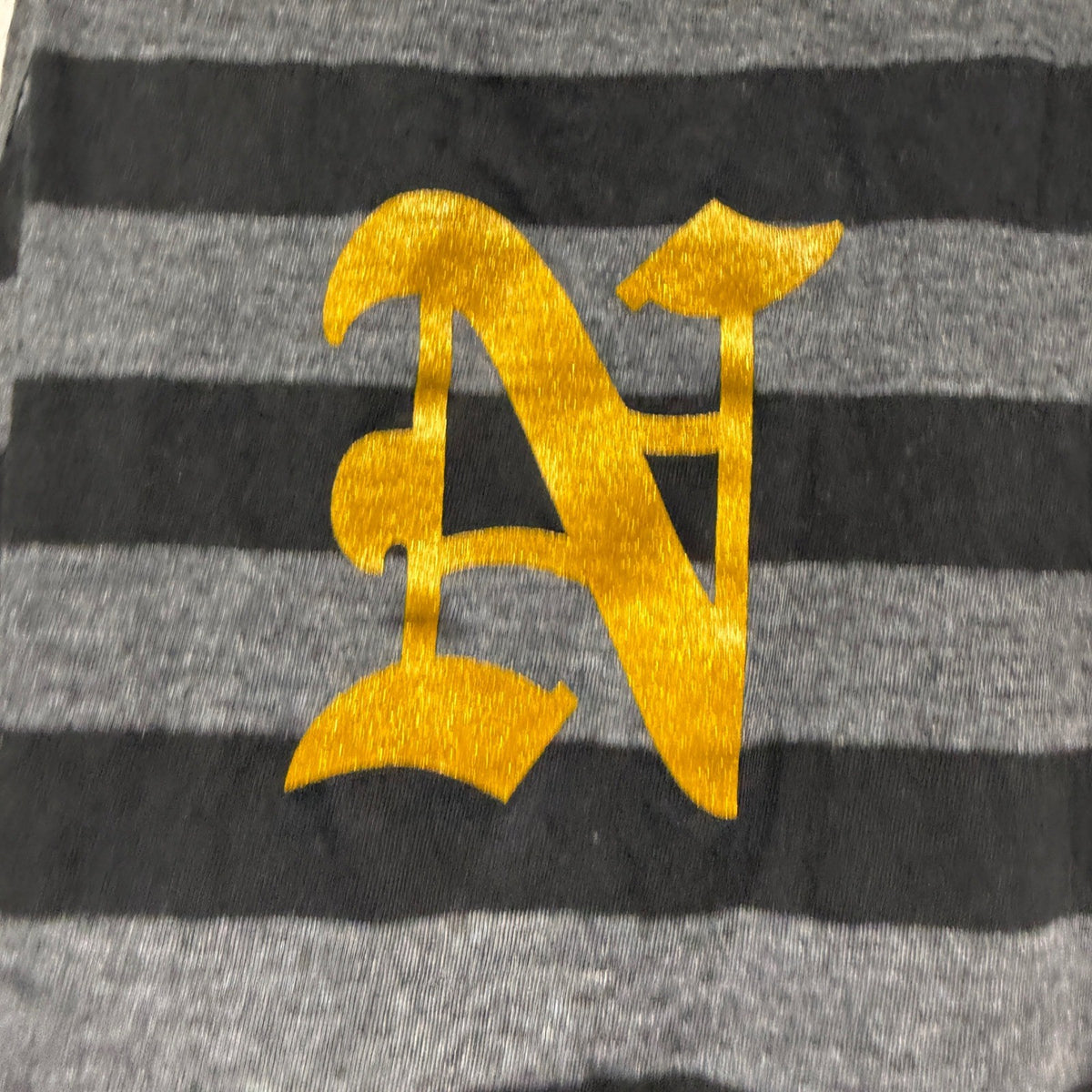 Kavio Striped Racerback Dress Girls 3 Grey Cotton Blend Preppy1