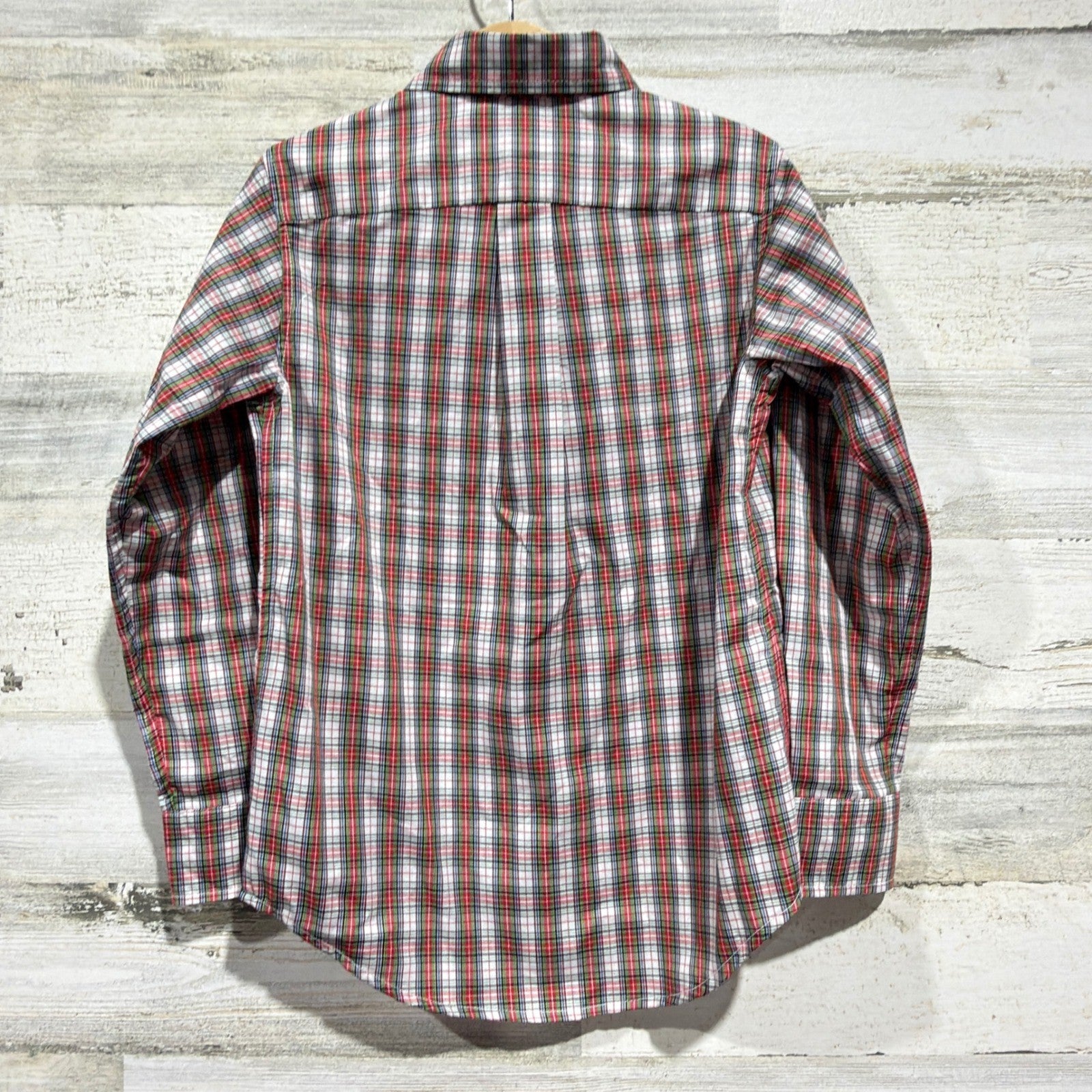 TBBC Dean's List Dress Shirt Boys Size 6 Plaid Merritt Park Preppy NWT5