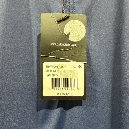 Bad Birdie Blade SL Polo Women XL Dark Navy Sleeveless Golfcore NWT5