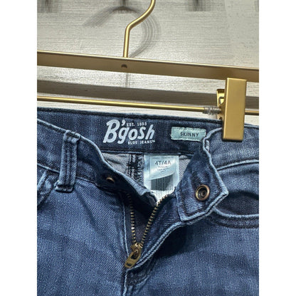 OshKosh B'gosh Skinny Jeans Girls 4T Dark Wash Blue Stretch Denim EUC1