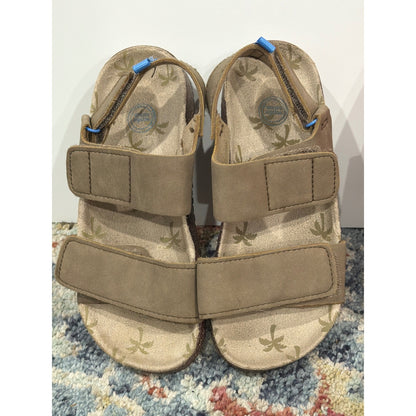Wonder Nation Spider-Man Sandal Slide Bundle Boys 12 Red Tan Casual EUC3
