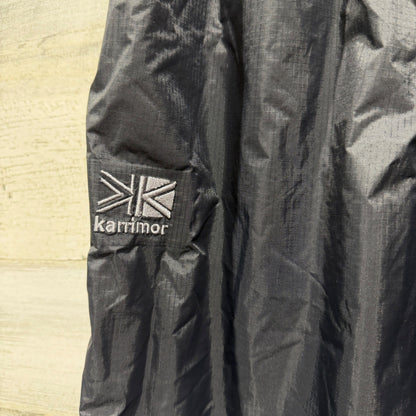 Karrimor Rain Pants Boys 13 Black Weathertite Waterproof Outdoors Nature EUC2