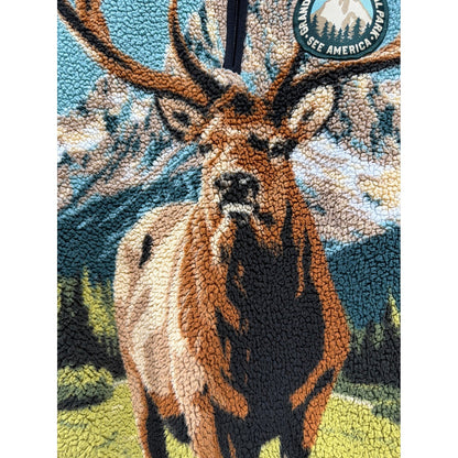 Creative Action Network Fleece Boys 8 Grand Teton Elk Gorpcore National Park2