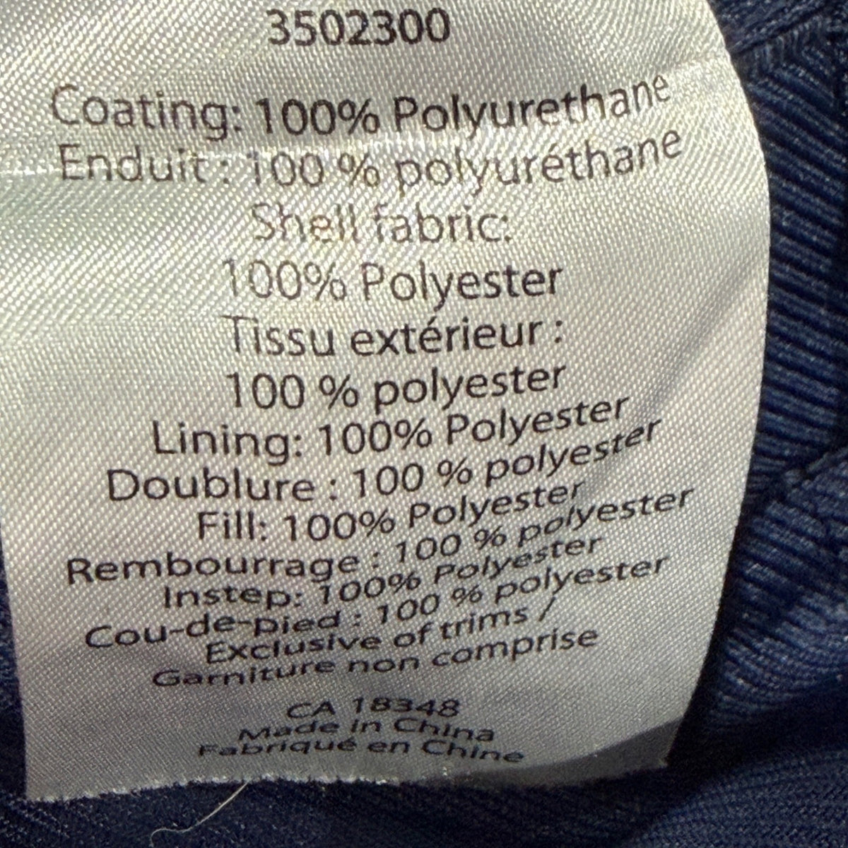 Monster Snow Pants Kids 4 Navy Blue Polyester Winter Ski Bibs EUC4