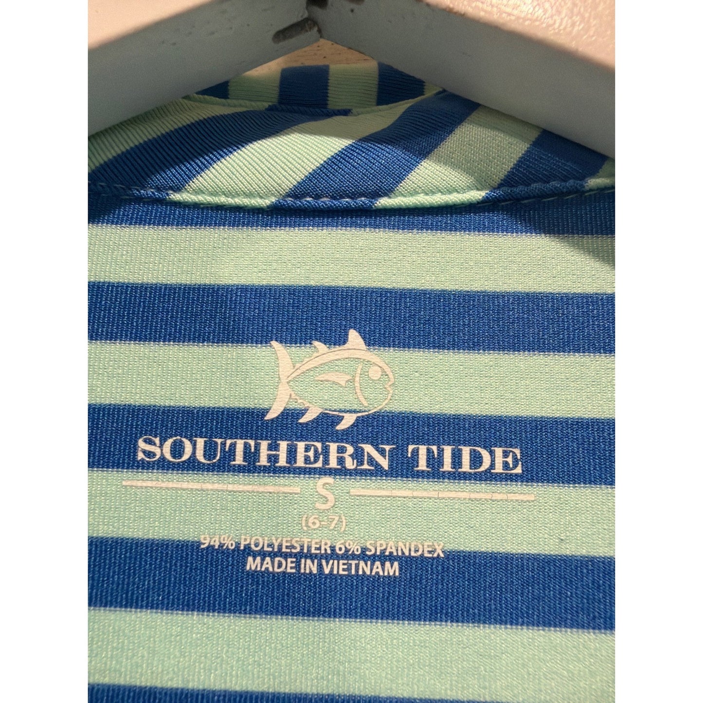 Vineyard Vines Southern Tide Performance Polo Bundle Boys 6 Striped Preppy EUC5