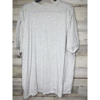 Gildan Graphic T-Shirt Men 2XL Gray I Still Play With Blocks Mechanic EUC4