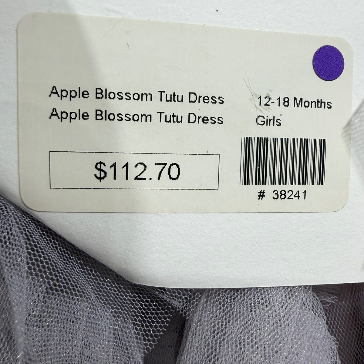 Tutu Du Monde Apple Blossom Tutu Dress Girls 12-18M Pink Cotton Tulle Luxury NWT2