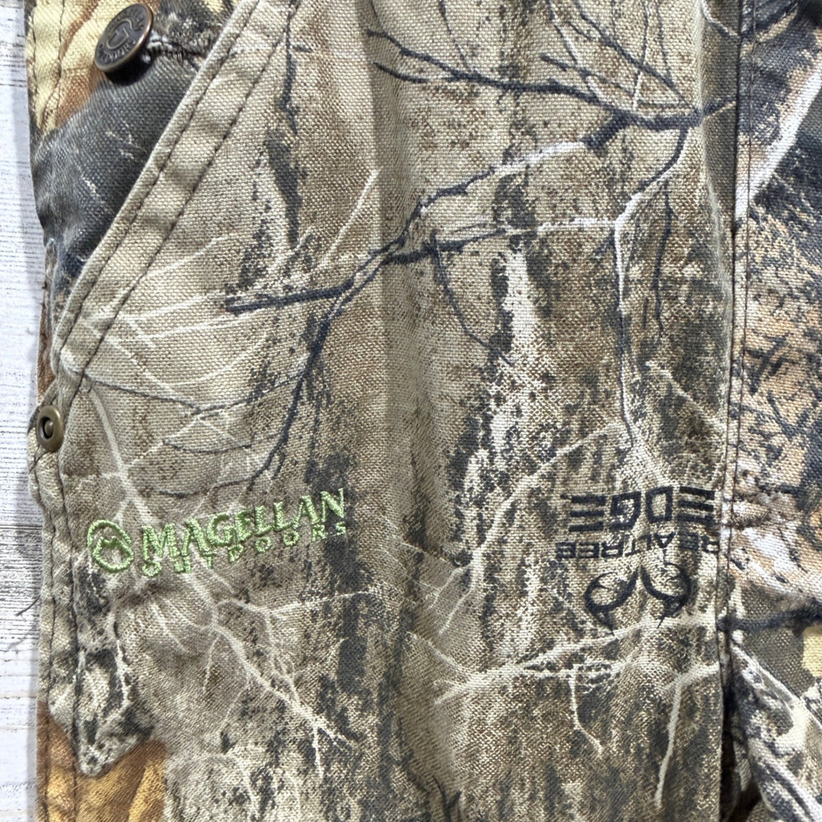 Magellan Overalls Boys 4T Camo Realtree Edge Utility Outdoors EUC2