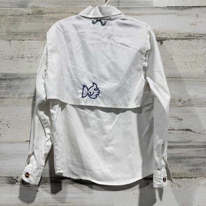 Prodoh Fishing Shirt Boys Size 6 White Long Sleeve Vented Performance3