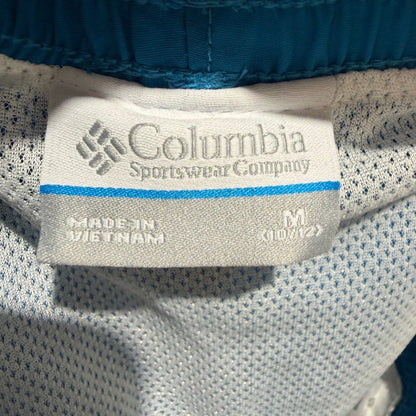 Columbia PFG Backcast Shorts Boys Size M Blue Nylon Outdoor Fishing EUC4
