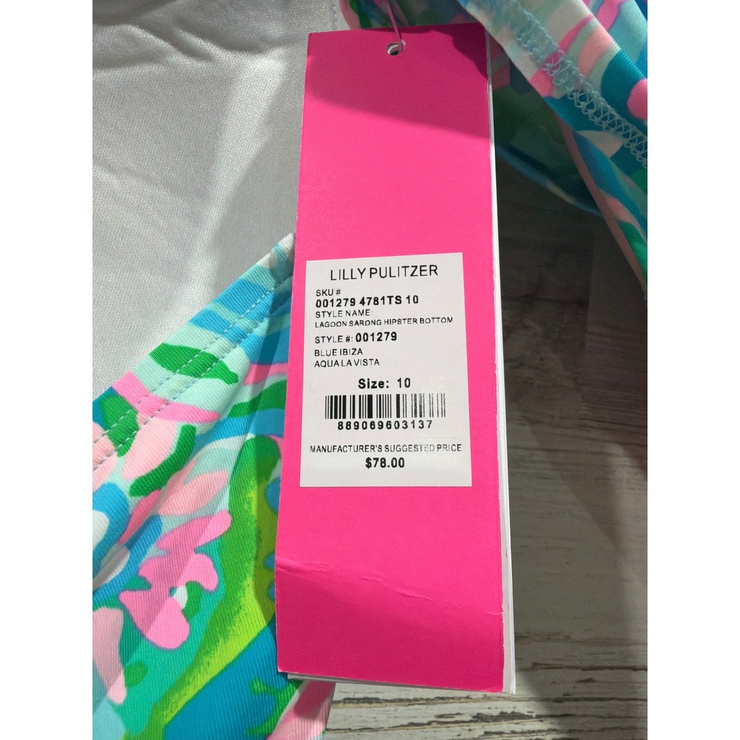 Lilly Pulitzer Tankini Swim Women 8 Top / 10 Bottoms Floral Tropical Resort NWT8