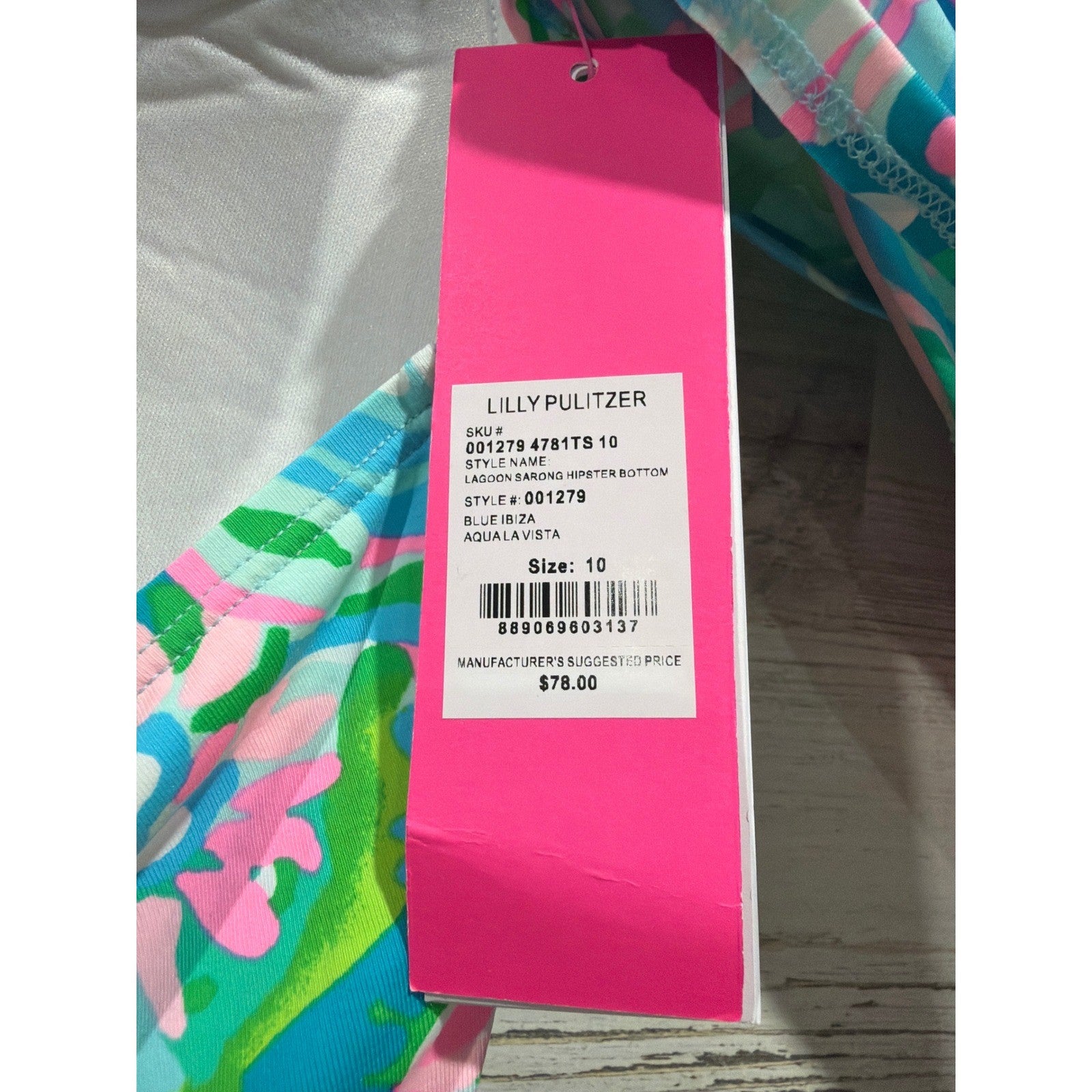 Lilly Pulitzer Tankini Swim Women 8 Top / 10 Bottoms Floral Tropical Resort NWT8
