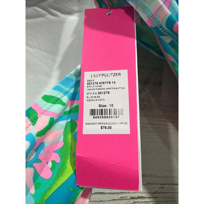 Lilly Pulitzer Tankini Swim Women 8 Top / 10 Bottoms Floral Tropical Resort NWT8