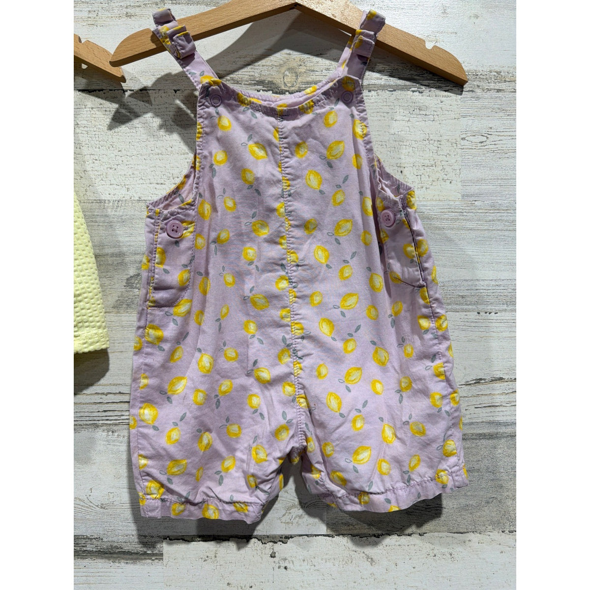 Vince Camuto Cat&Jack Summer Outfit Bundle Girls 12M Floral Lemon Seersucker3