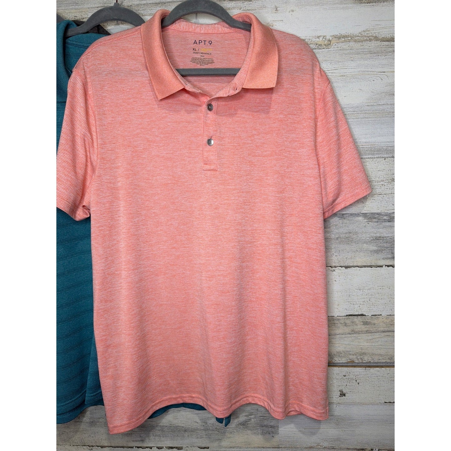 Apt 9 Haggar All In Motion Polo Bundle Mens XL Multi Performance Golf EUC1