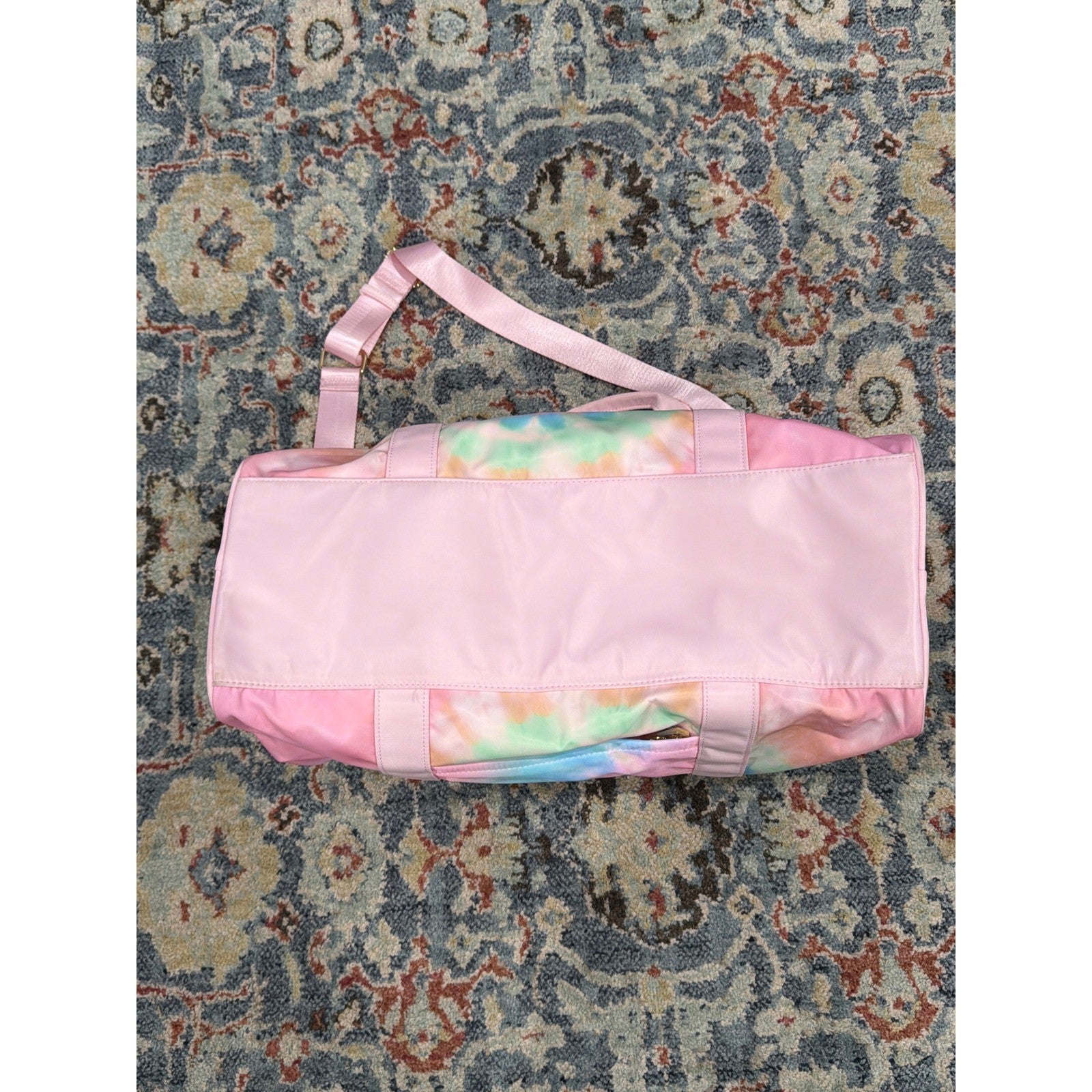 Stony Clover Target Duffel Bag Pink Tie Dye Weekend Travel EUC4
