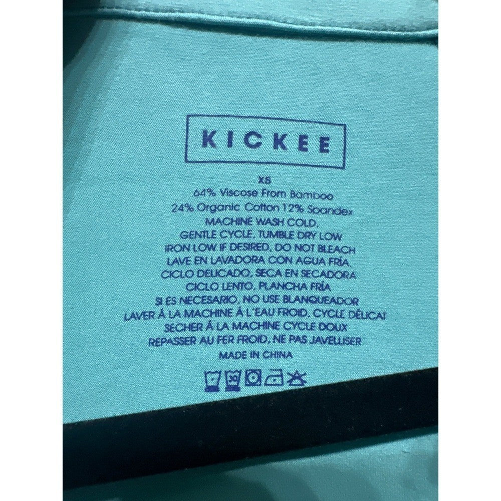 Kickee Pants Bamboo Men's XS Quarter Zip Pullover NWOT1