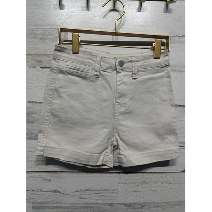 Copper Key Shorts Kids Size 10 Cream Off-White Stretch Twill EUC0