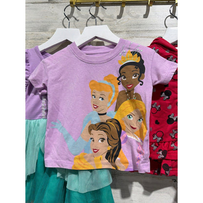 Disney Clothing Bundle Girls 12M 18M Princesses Minnie Ariel Disneycore2