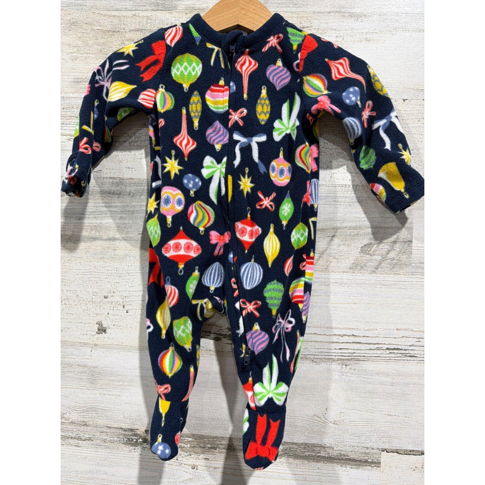 Mud Pie Old Navy Luxe Threads Holiday Sleepers Girls 0-3M Christmas Bundle4