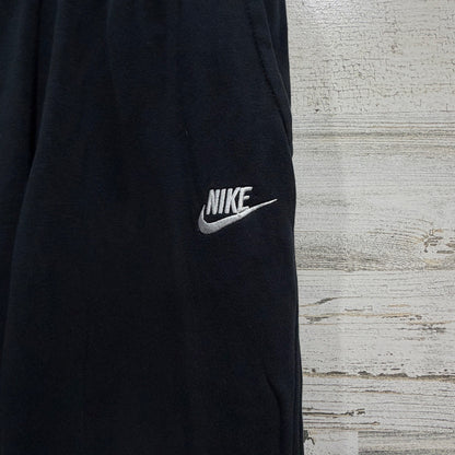 Nike Joggers Boys Small Black Sweatpants Sportswear *Flawed2