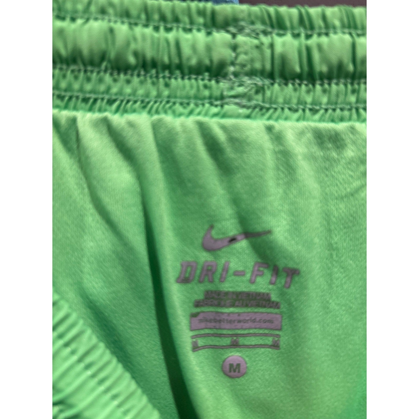Nike Running Shorts Women Medium Green Teal Bundle Tempo Athletic EUC7