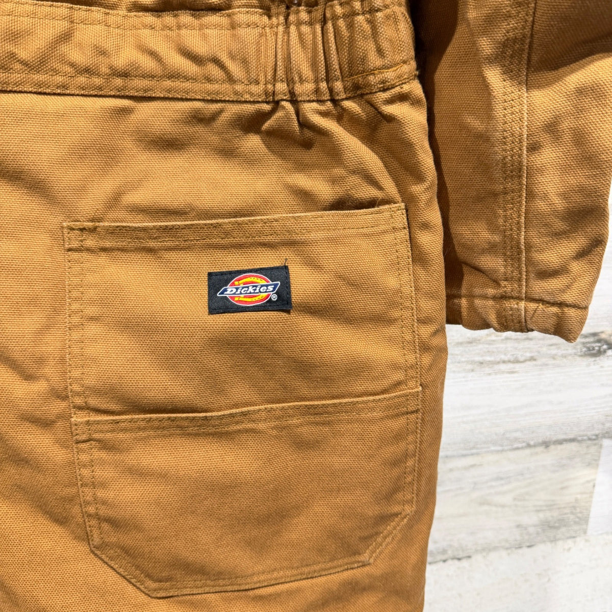 Dickies Coveralls Men 2XLR Brown Duck Canvas Insulated Workwear8