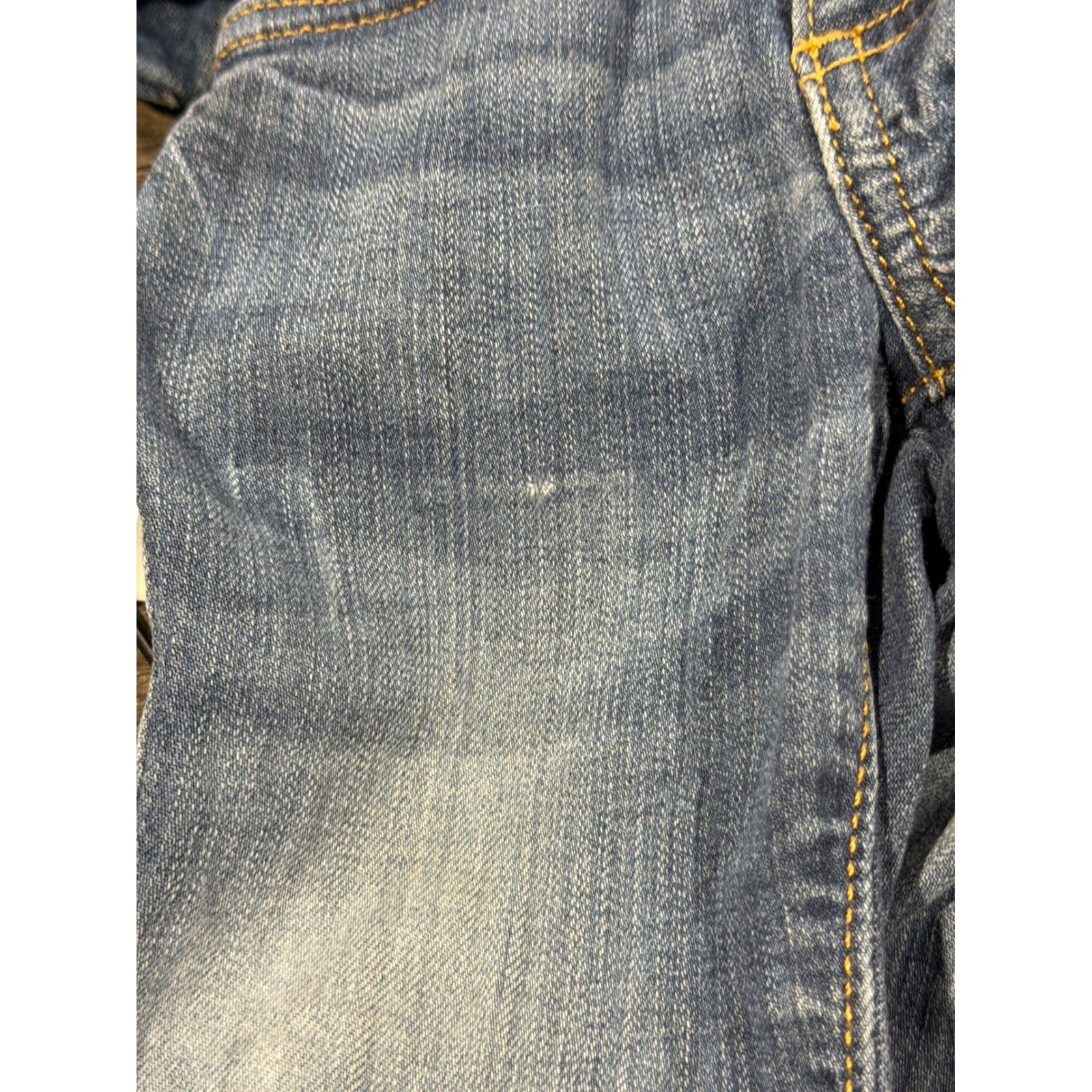Wrangler Jeans Boys 18M Blue Denim Straight Leg Western GUC4