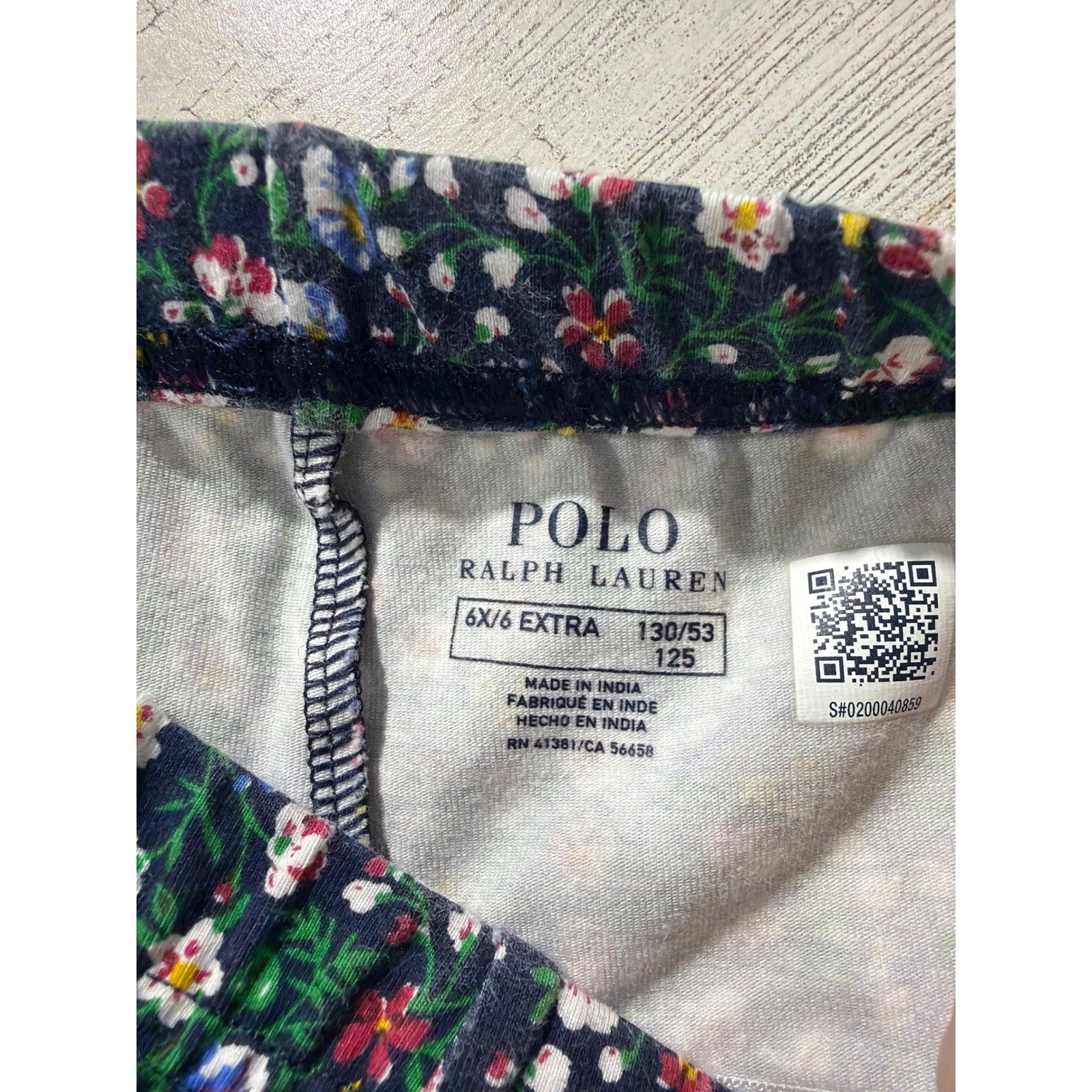 Hanna Andersson Polo Ralph Lauren Girls 6/6X Floral Striped Lot6