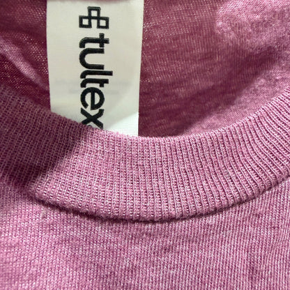 Tultex 1 Thessalonians 5:16 Graphic Tee Women M Purple Cotton Blend Fall Casual2