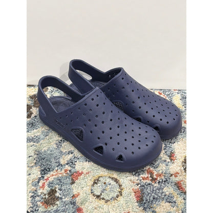 Totes Everywear Clogs Kids Size 13-1 Navy Blue Sol Bounce Slip On EUC0
