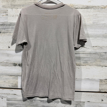 RVCA Artist Network Program Graphic T-Shirt Men Small Tan Cotton Blend Surf4