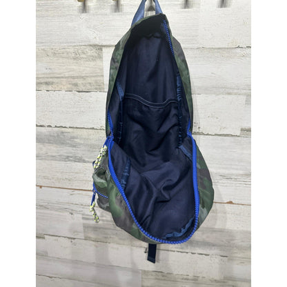 J. Crew Camo Backpack Kids 14" Green Blue Tactical Utility School Bag2