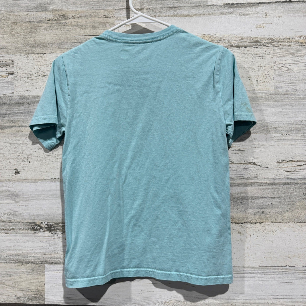 Polo Ralph Lauren Pony Tee Shirt Boys M (10-12) Aqua Blue Cotton Classic Flawed*5