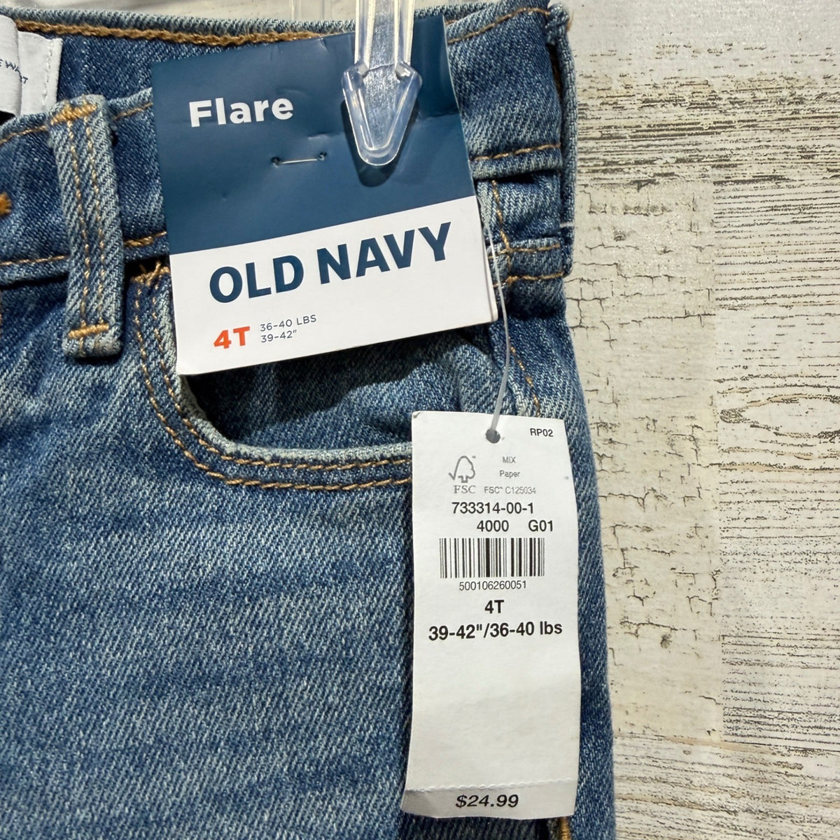 Isaac Mizrahi & Old Navy Sweatshirt and Flare Jeans Set Girls 4T6