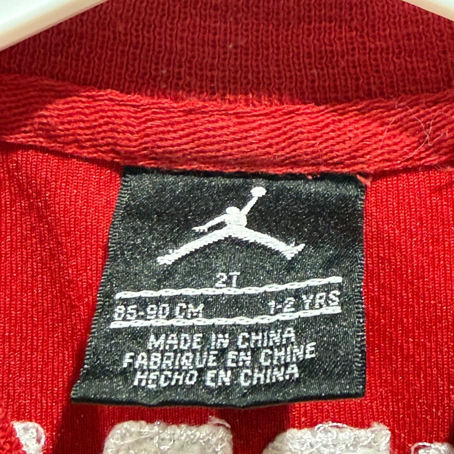 Jordan 2-Piece Shorts Set Boys 2T Red Black Air 23 Mesh Jersey EUC6
