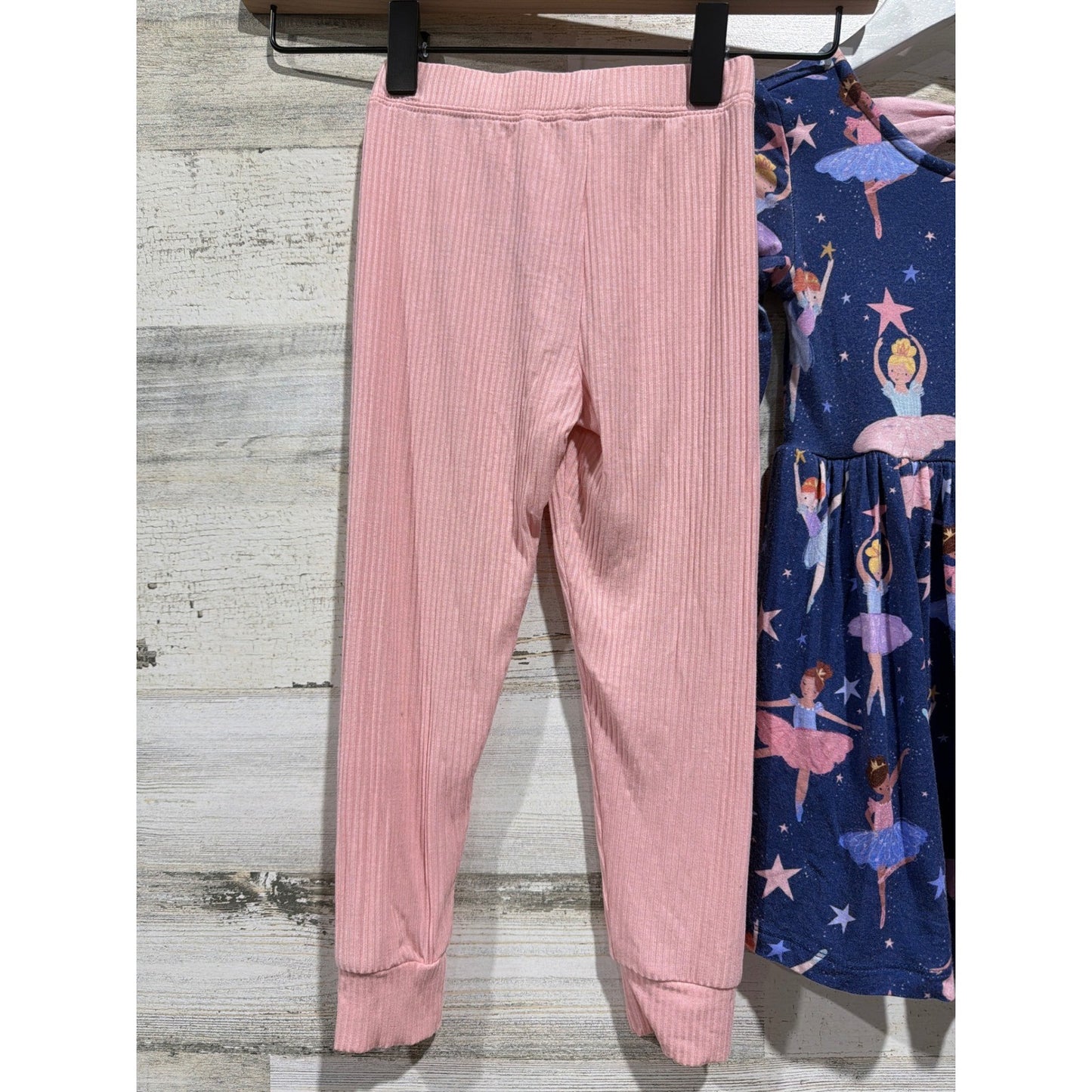 Little Sleepies Pajama Dress Bundle Girls 2T Pink Navy Ballerina Bamboo3