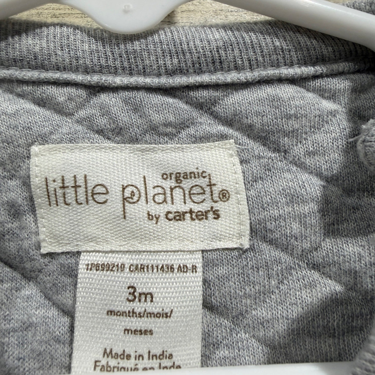 Little Planet 7 For All Mankind Baby Bundle 0-3M Green Gray Cotton Denim EUC2