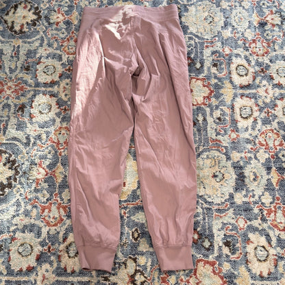 Lululemon Beyond the Studio Jogger Women 6 Spiced Chai Ribbed Athleisure EUC4