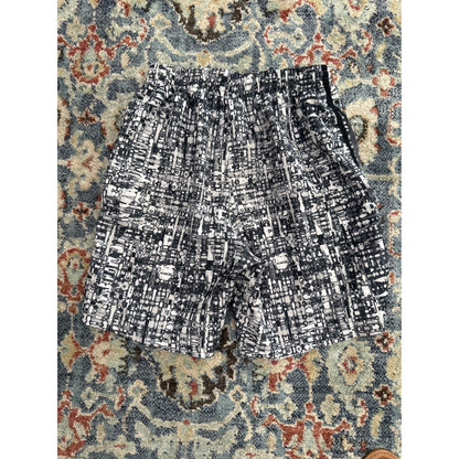 Nike Shorts Kids XL Black White Good Dri-FIT Abstract Print Athletic Basketball5